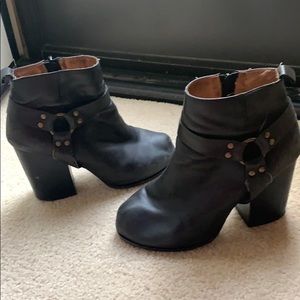 Jeffrey Campbell moto booties